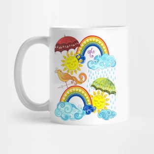 Fairytale Weather Forecast Print Mug